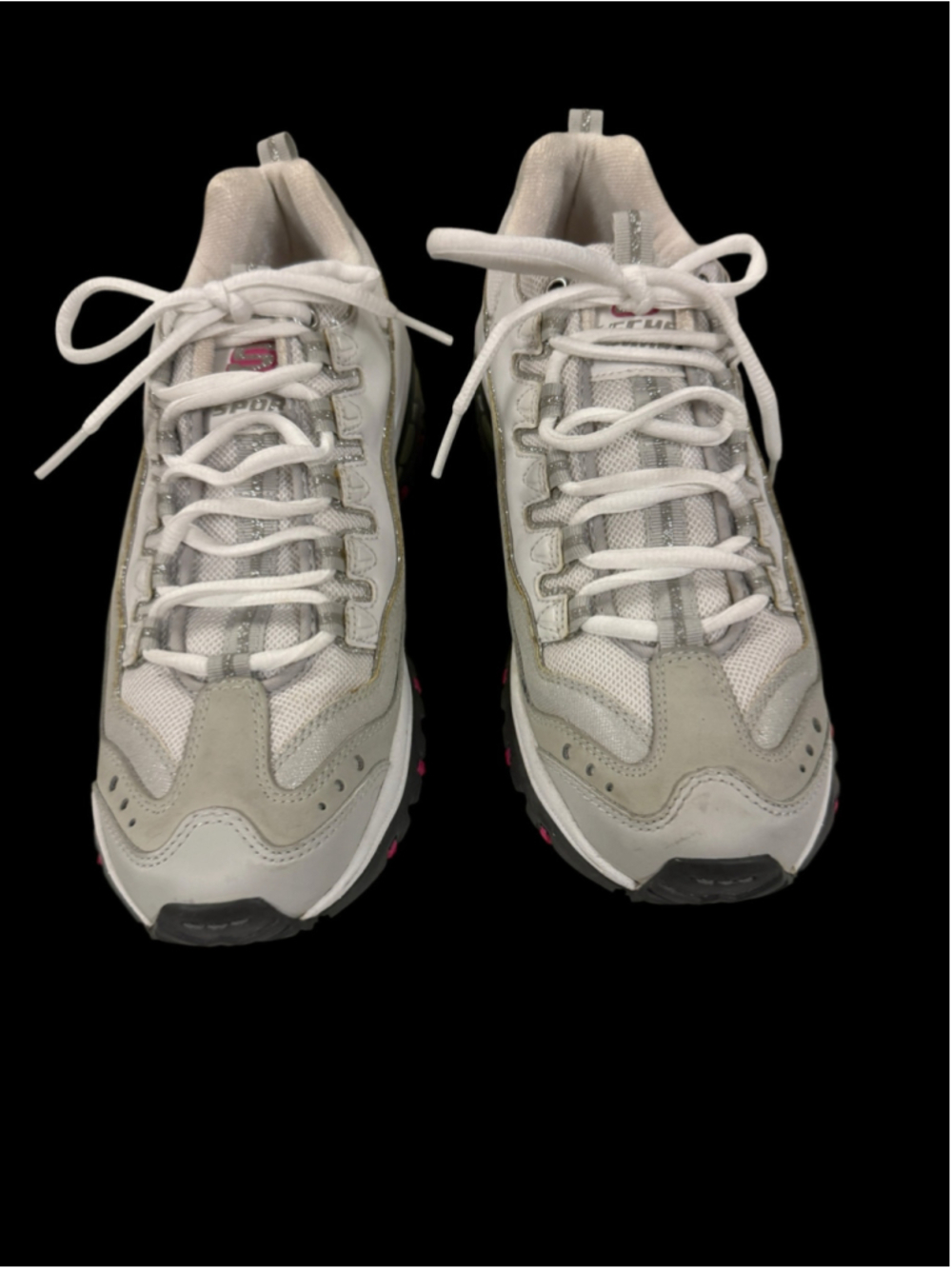 Women's Skechers Sport Sneakers White Grey Size 9